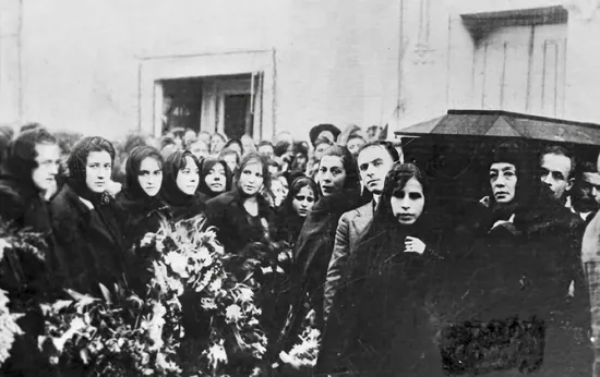Funerales del general Felipe Angeles, Chihuahua, 26 de noviembre de 1919.