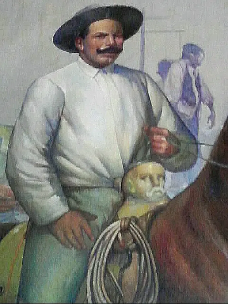 Francisco Villa Mural de Manuel Guillermo de Lourdes